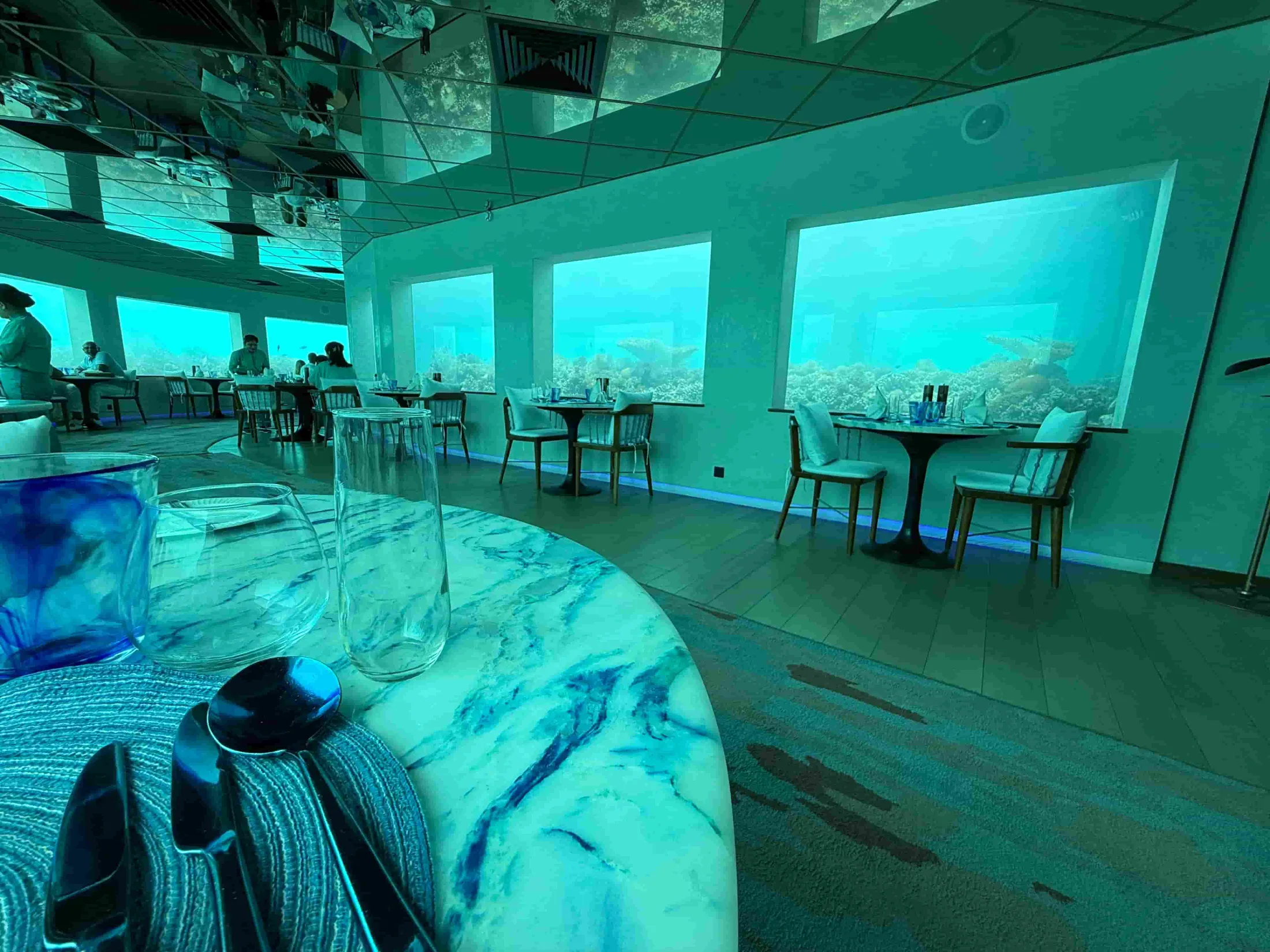 underwater dinning Maldives 2026